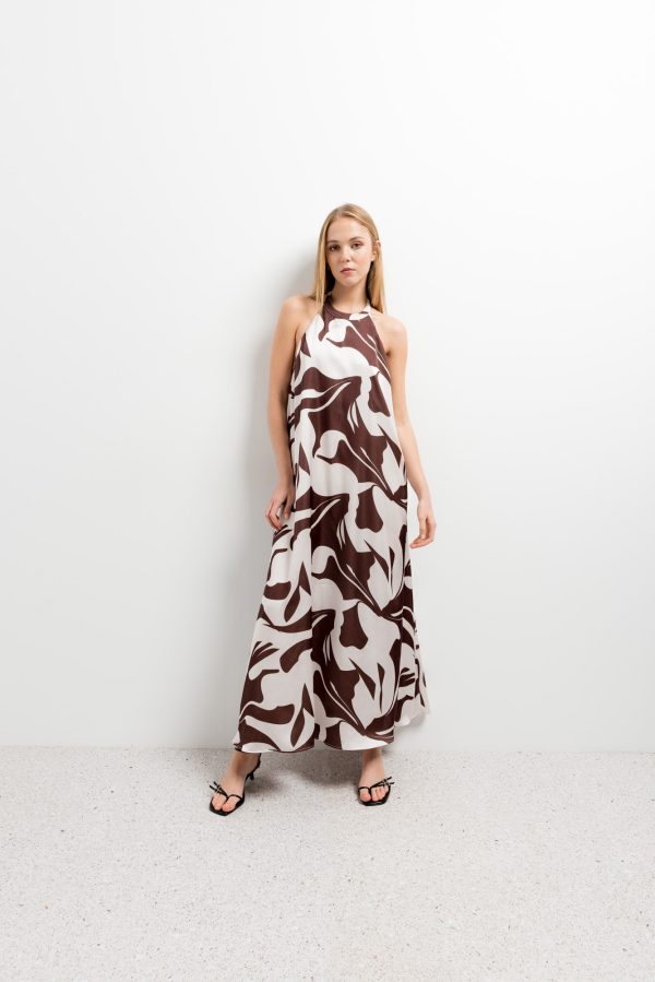 vestido halter estampado-113-m
