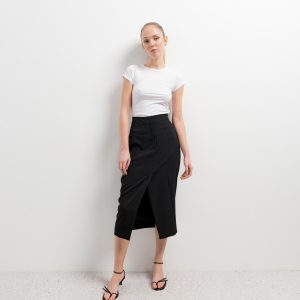FALDA MIDI ABERTURA
