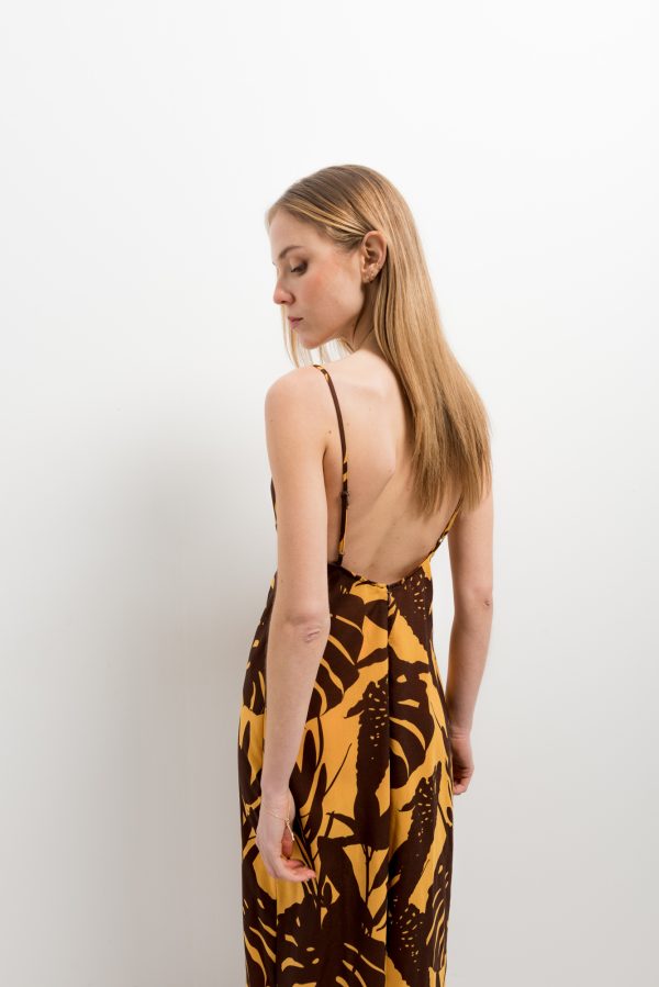 VESTIDO MIDI ESTAMPADO - Imagen 3