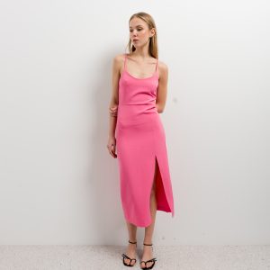 VESTIDO MIDI TIRANTES