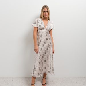 VESTIDO ESTAMPADO SATINADO