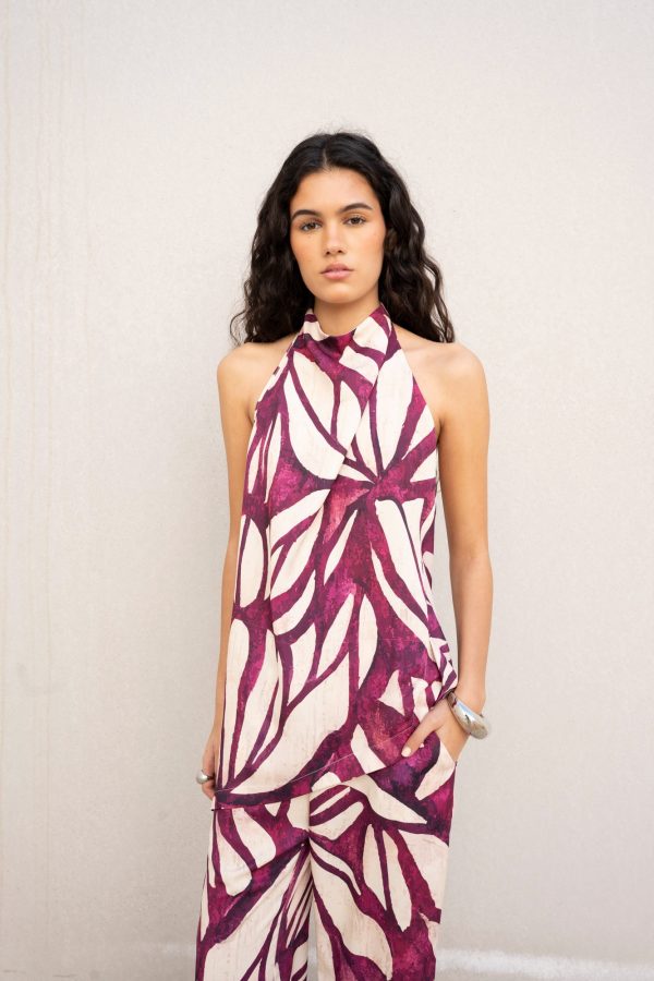 VESTIDO ASIMETRICO ESTAMPADO - Imagen 6