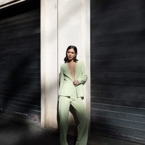 VESTIDO MIDI PERFORADO