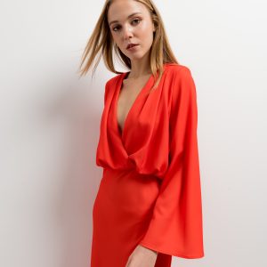 VESTIDO MIDI CRUZADO