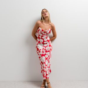 VESTIDO LENCERO ESTAMPADO