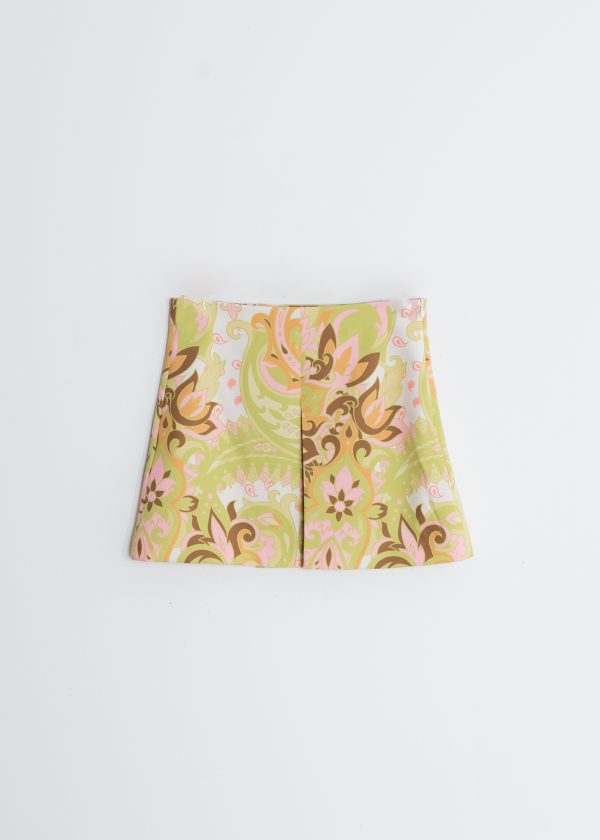 FALDA MINI ESTAMPADA