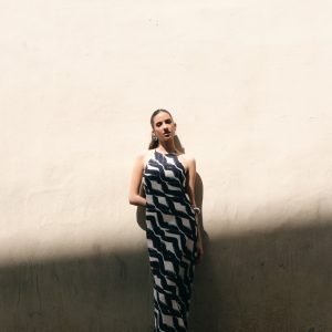 VESTIDO HALTER ESTAMPADO