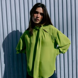 CAMISA VERDE LAZADA