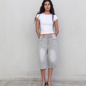 BERMUDA DENIM OVERSIZE