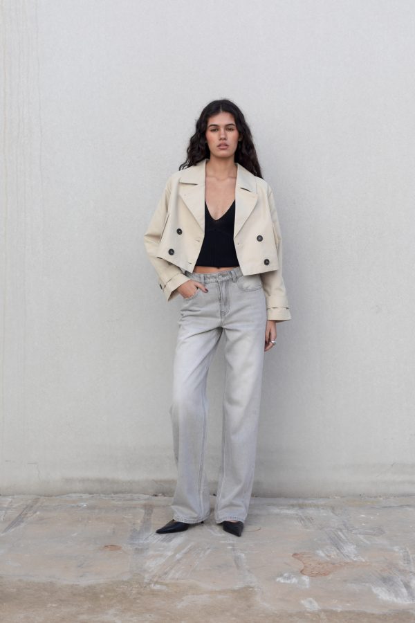 JEANS WIDE LEG TIRO MEDIO FULL LENGTH