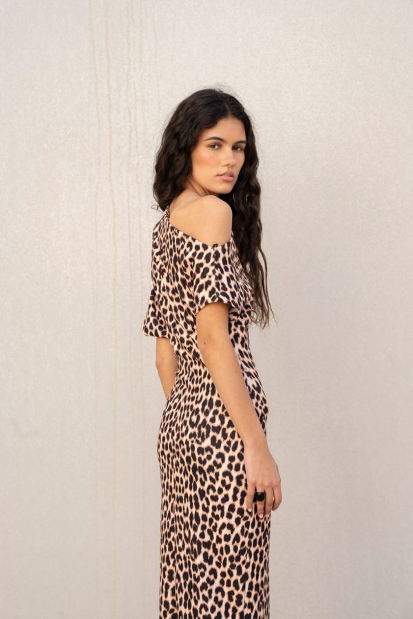VESTIDO ESTAMPADO ANIMAL PRINT - Imagen 2