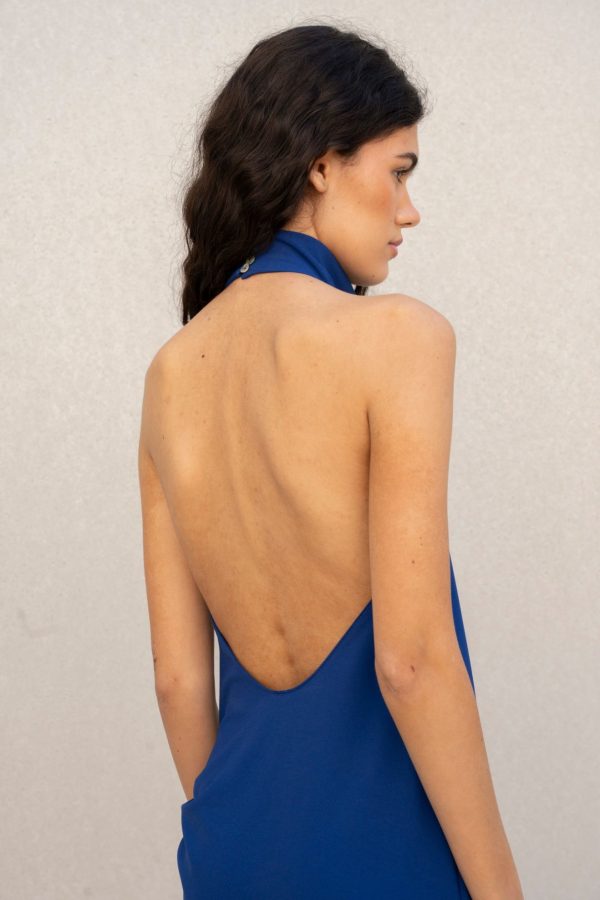 VESTIDO CUELLO HALTER - Imagen 3