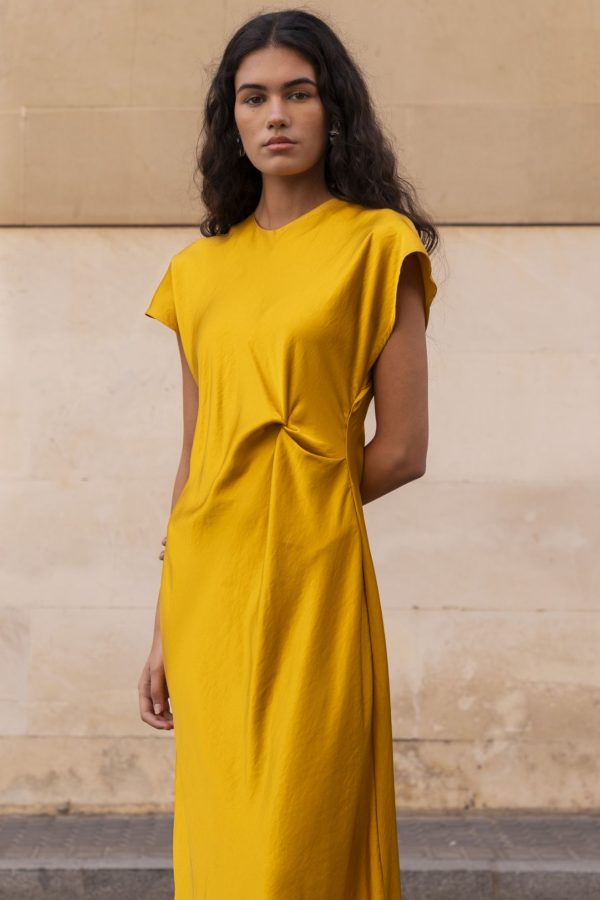 VESTIDO SATINADO - Imagen 4
