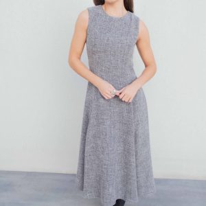 VESTIDO MIDI ESTRUCTURA
