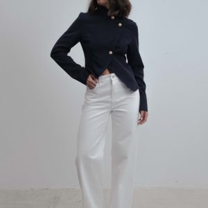 CHAQUETA CRUZADA BOTONES